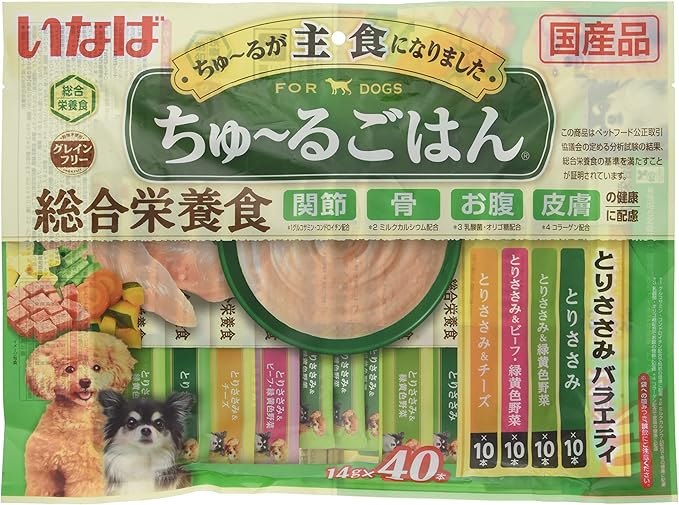 いなば ちゅ~るごはん とりささみバラエティ